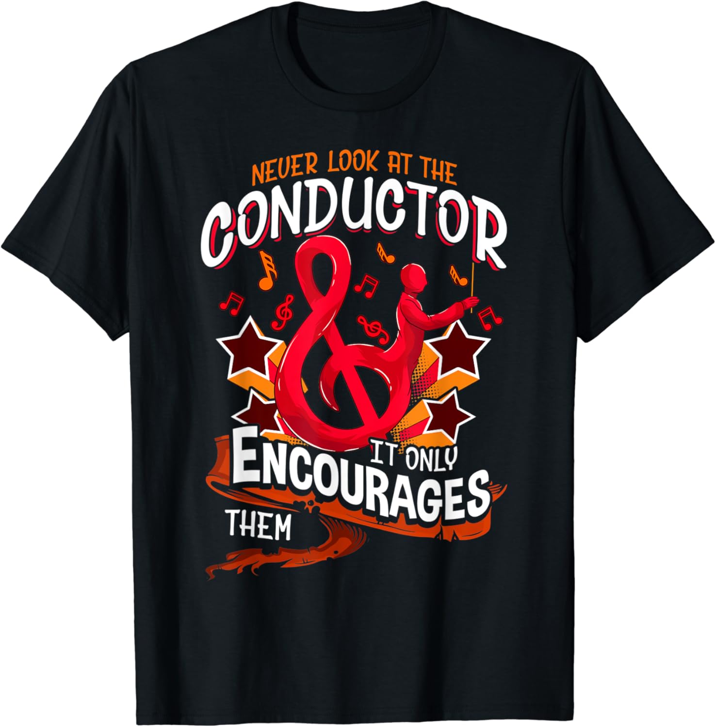 Orchestra Conductor Choir Director Gift TShirt Clothing